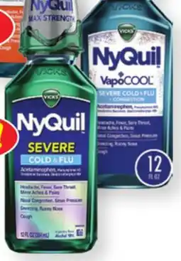 Ocean State Job Lot Vicks Nyquil Severe Cold & Flu offer