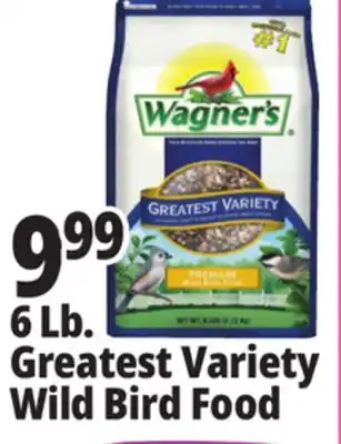 Ocean State Job Lot Wagner's Greatest Variety Deluxe Wild Bird Food 6 lbs offer