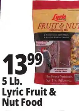 Ocean State Job Lot Lyric Fruit and Nut High Energy Wild Bird Food Mix 5 lbs offer