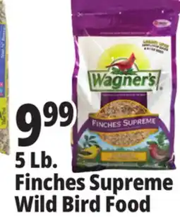 Ocean State Job Lot Wagner's Finches Supreme Premium Wild Bird Food 5 lbs offer