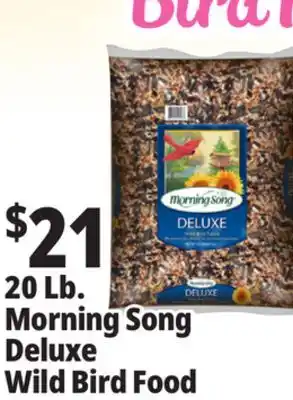 Ocean State Job Lot 20 Lb. Morning Song Deluxe Wild Bird Food offer