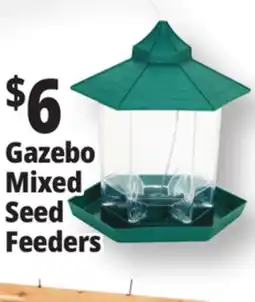 Ocean State Job Lot Gazebo Mixed Seed Feeders offer