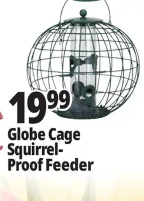 Ocean State Job Lot Yankee Trader Globe Cage Squirrel Proof Bird Feeder offer