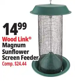 Ocean State Job Lot WoodLink Magnum Black Oil Sunflower Bird Feeder offer