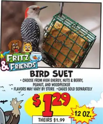 Ollie's BIRD SUET offer