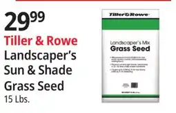 Ocean State Job Lot Tiller & Rowe Landscaper's Sun & Shade Grass Seed offer