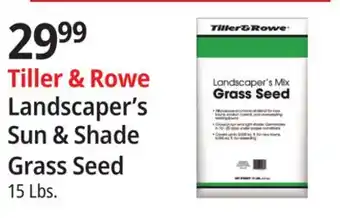 Ocean State Job Lot Tiller & Rowe Landscaper's Sun & Shade Grass Seed offer