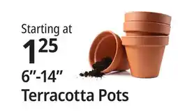 Ocean State Job Lot Pennington Small Terra Cotta Clay Pot 24 Pack offer