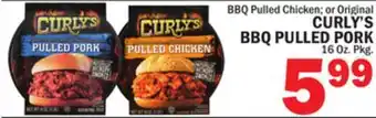 Bravo Supermarkets CURLY'S BBQ PULLED PORK offer