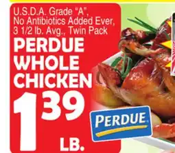 Bravo Supermarkets PERDUE WHOLE CHICKEN offer