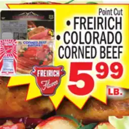 Bravo Supermarkets FREIRICH, COLORADO CORNED BEEF offer