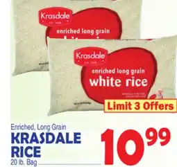 Bravo Supermarkets KRASDALE RICE offer