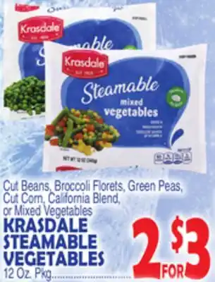 Bravo Supermarkets KRASDALE STEAMABLE VEGETABLES offer