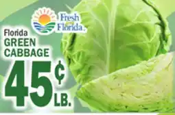 Bravo Supermarkets GREEN CABBAGE offer