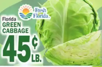 Bravo Supermarkets GREEN CABBAGE offer