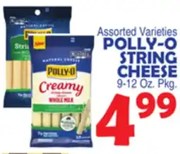 Bravo Supermarkets POLLY-O STRING CHEESE offer