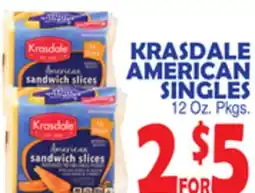 Bravo Supermarkets KRASDALE AMERICAN SINGLES offer