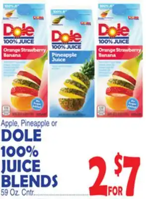 Bravo Supermarkets DOLE 100% JUICE BLENDS offer