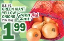 Bravo Supermarkets GREEN GIANT YELLOW ONIONS offer