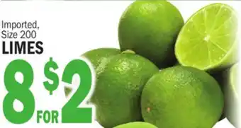 Bravo Supermarkets LIMES offer