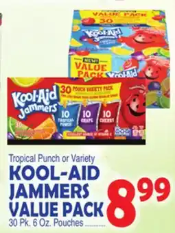 Bravo Supermarkets KOOL-AID JAMMERS VALUE PACK offer