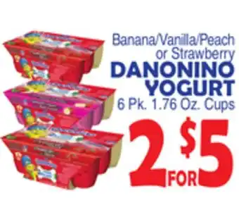 Bravo Supermarkets DANONINO YOGURT offer