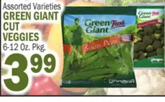 Bravo Supermarkets GREEN GIANT CUT CUT VEGGIES offer