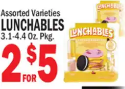 Bravo Supermarkets LUNCHABLES offer