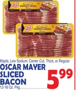 Bravo Supermarkets OSCAR MAYER SLICED BACON offer