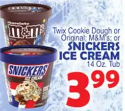 Bravo Supermarkets SNICKERS ICE CREAM offer