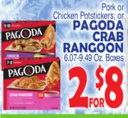 Bravo Supermarkets PAGODA CRAB RANGOON offer