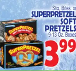 Bravo Supermarkets SUPERPRETZEL SOFT PRETZELS offer