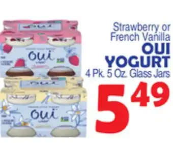 Bravo Supermarkets OUI YOGURT offer