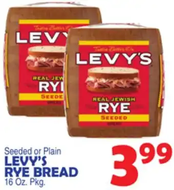 Bravo Supermarkets LEVY'S RYE BREAD offer