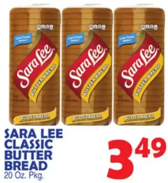 Bravo Supermarkets SARA LEE CLASSIC BUTTER BREAD offer