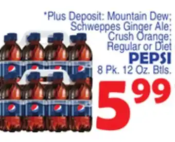 Bravo Supermarkets PEPSI offer