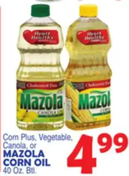 Bravo Supermarkets MAZOLA CORN OIL offer