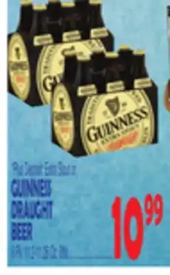 Bravo Supermarkets GUINNESS DRAUGHT BEER offer