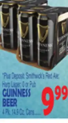 Bravo Supermarkets GUINNESS BEER offer