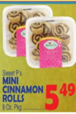 Bravo Supermarkets Sweet P's MINI CINNAMON ROLLS offer