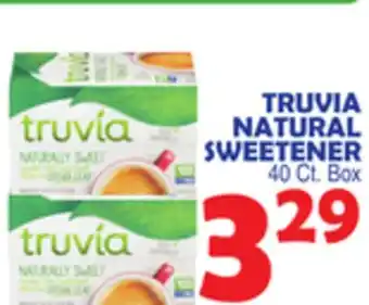 Bravo Supermarkets TRUVIA NATURAL SWEETENER offer