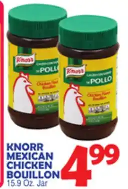 Bravo Supermarkets KNORR MEXICAN CHICKEN BOUILLON offer