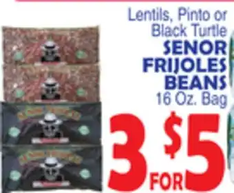 Bravo Supermarkets SENOR FRIJOLES BEANS offer