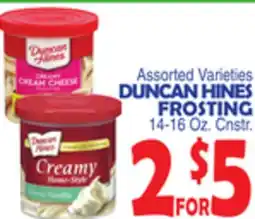 Bravo Supermarkets DUNCAN HINES FROSTING offer