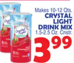 Bravo Supermarkets CRYSTAL LIGHT DRINK MIX offer