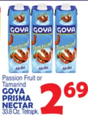 Bravo Supermarkets GOYA PRISMA NECTAR offer