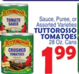 Bravo Supermarkets TUTTOROSSO TOMATOES offer