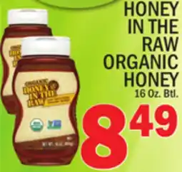 C Town HONEY IN THE RAW ORGANIC HONEY offer