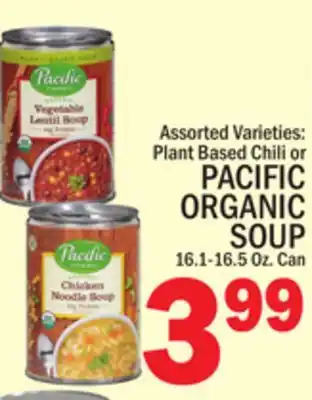 C Town PACIFIC ORGANIC SOUP offer