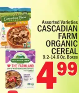 C Town CASCADIAN FARM ORGANIC CEREAL offer